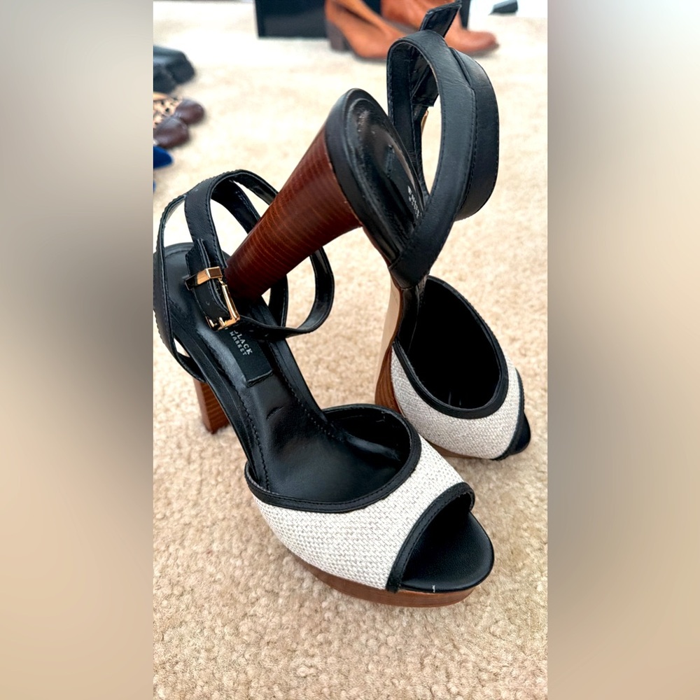 White House Black Market Sandals Heels